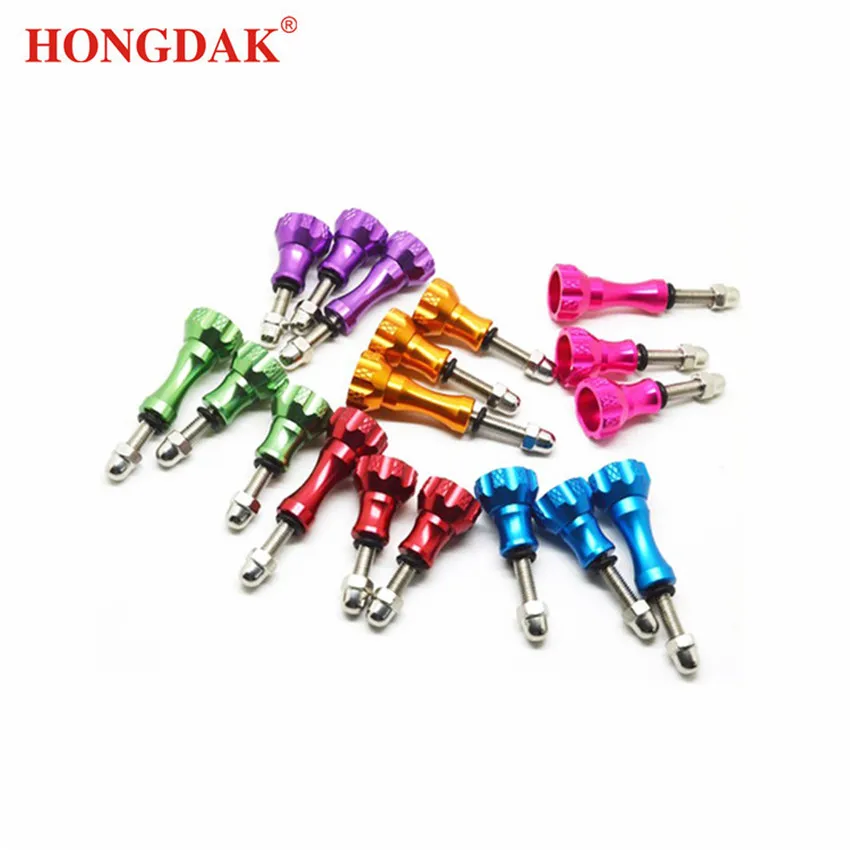 

Hongdak Thumb Knob Go Pro Accessory Aluminum Screw for GoPro Hero 7 6 5 4 Sport Camera