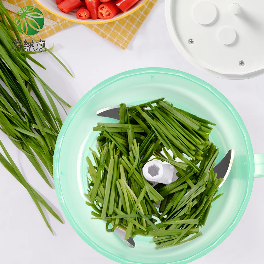 Многофункциональный измельчитель чеснока DUOLVQI ручная мясорубка для овощей и