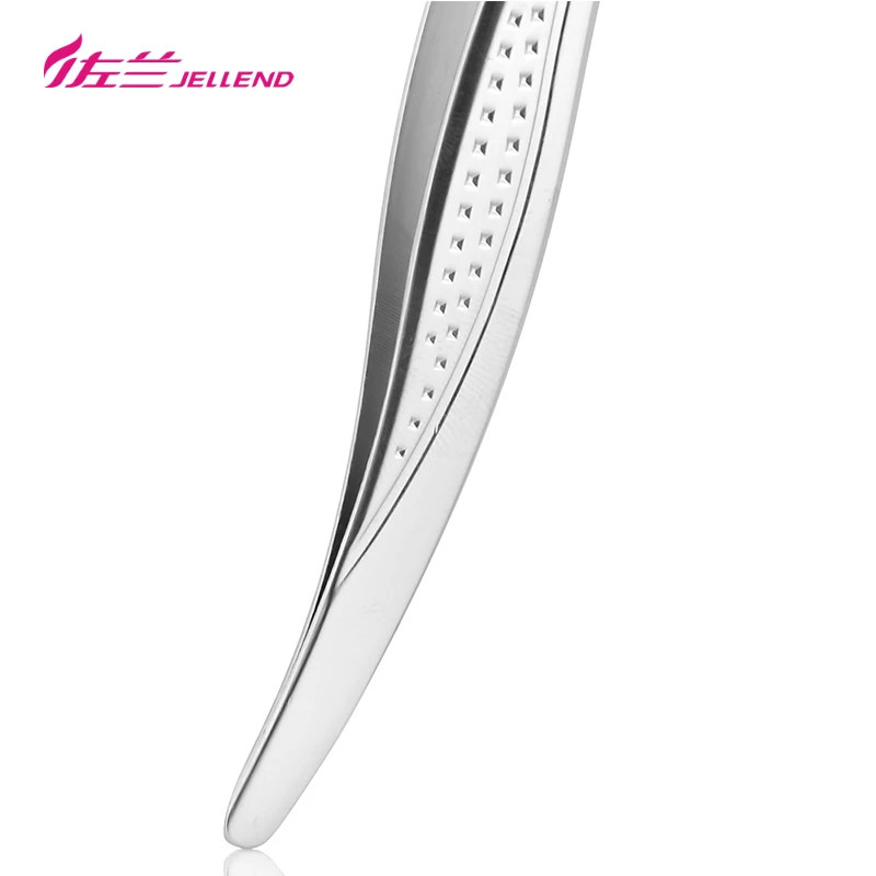 Изысканный пинцет для бровей JELLEND средство снятия макияжа точные изогнутые