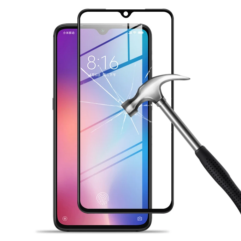 2 в 1 9D полное Защитное стекло для Xiaomi Mi 9 Se защита экрана объектива камеры на Xiomi Mi9