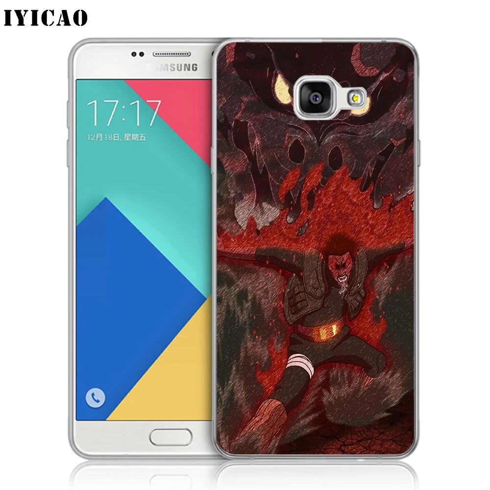 IYICAO Naruto Kakashi Guy Мягкий силиконовый чехол для телефона Samsung A10 A30 A40 A50 A70 M10 M20 M30 TPU |