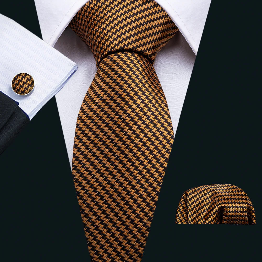 

Men Khaki Navy Fashion Tie for Men 8.5cm Width Neckties And Handkerchief Set For Wedding Ties Male Groom Business FA-5029