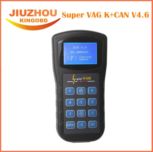 2016 Самая низкая цена Супер VAG K CAN 4 8 Commander новая версия V4.6 Super + хорошие функции