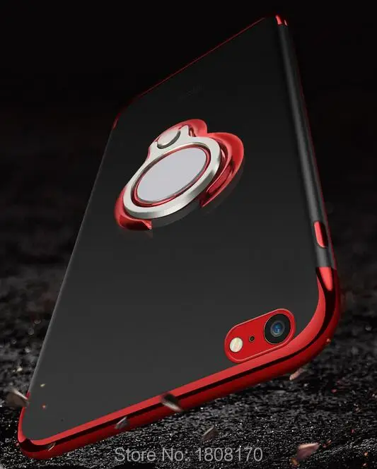 Блестящий автомобильный магнитный мягкий чехол из ТПУ для Iphone X I8 I7 8 7 6 6S Plus 5 5S SE