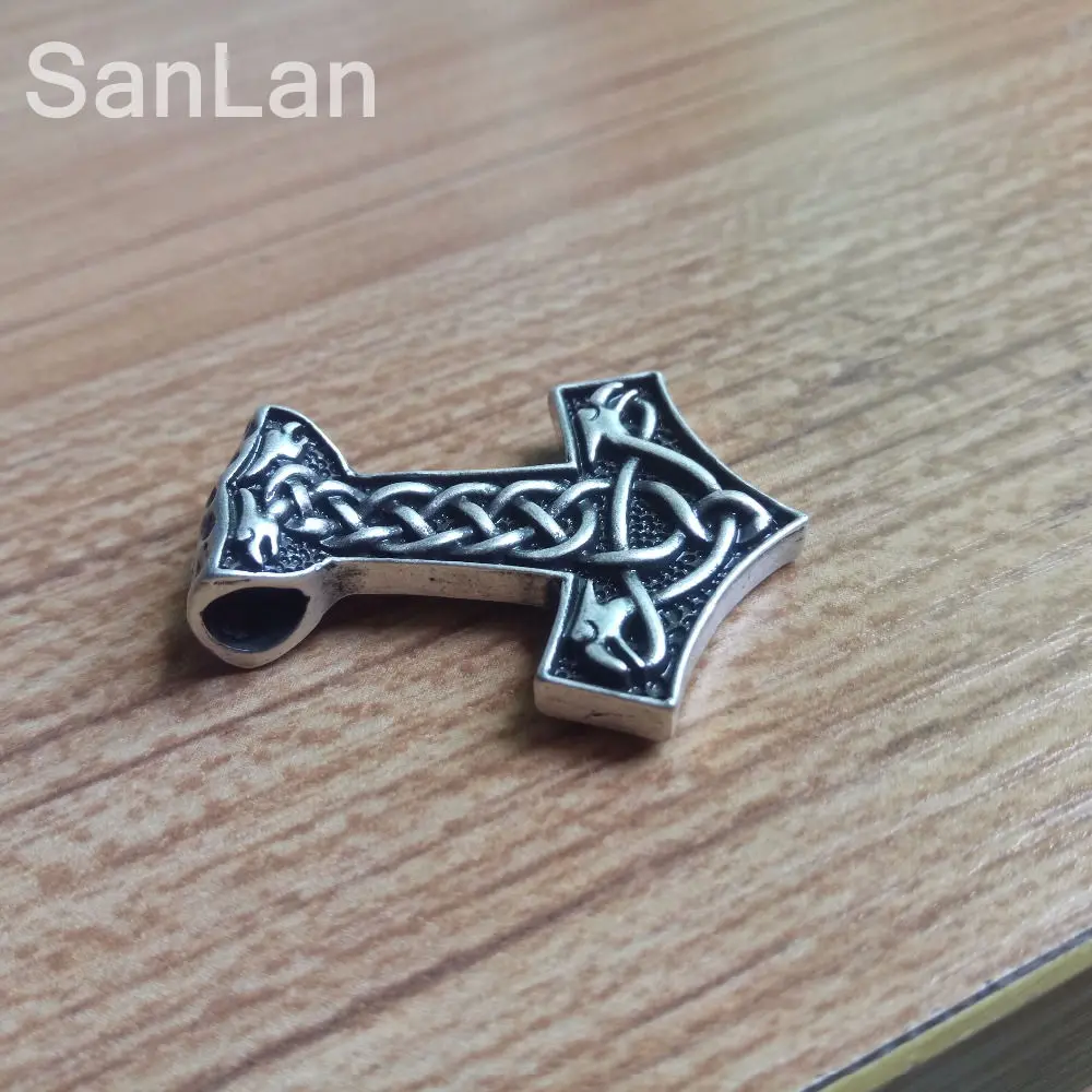 15 шт. Молот Мьёльнир Тора кулон викингов скандинавский амулет SanLan|thor hammer|mjolnir