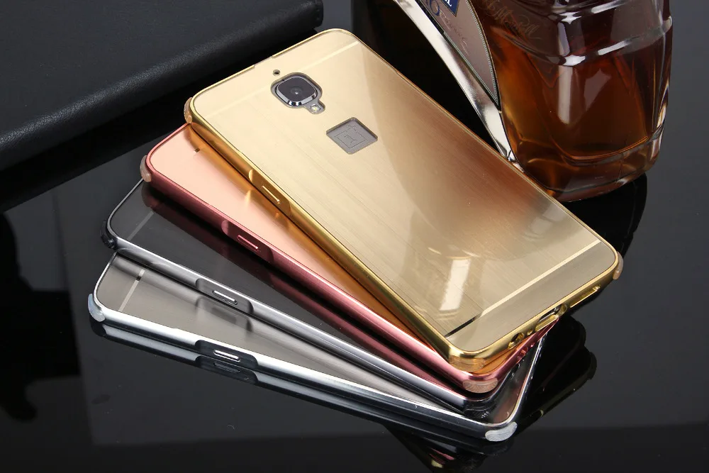 Чехол для oneplus 3 металлический корпус Рамки противоударный бампер Провода