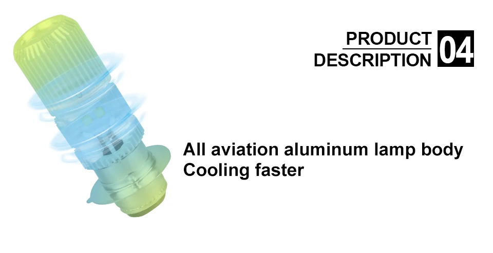 AcooSun P15d 12V светодиодный мотоцикл задний фонарь/6500 K 1000Lm противотуманные лампы DC12V 24V мопед скутер наружное освещение