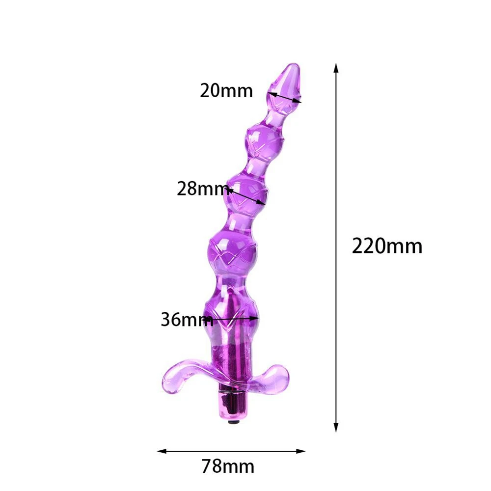 Желейный Вибратор Анальная пробка секс-игрушки для медведей AV Stick мощные