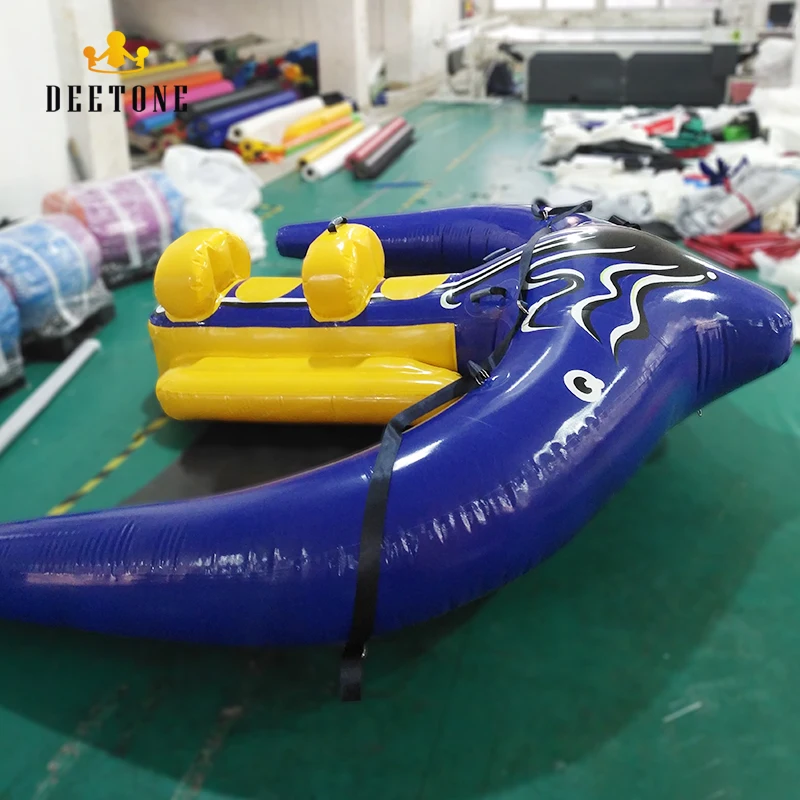 Популярные коммерческие прочные водные спортивные игры Manta Ray flying надувная труба