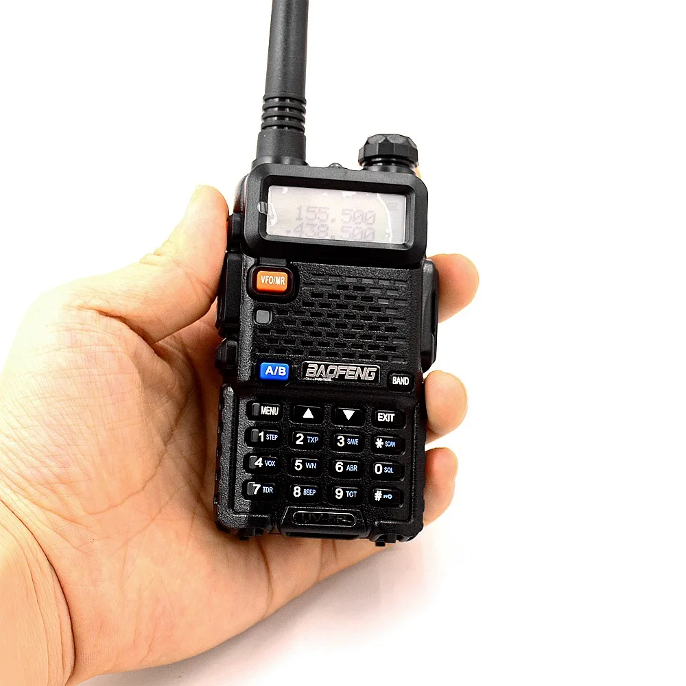 BAOFENG UV5R двухстороннее радио CTCSS 136 ~ 174 & 400 520Mhz ham приемопередатчик FM VOX открытый