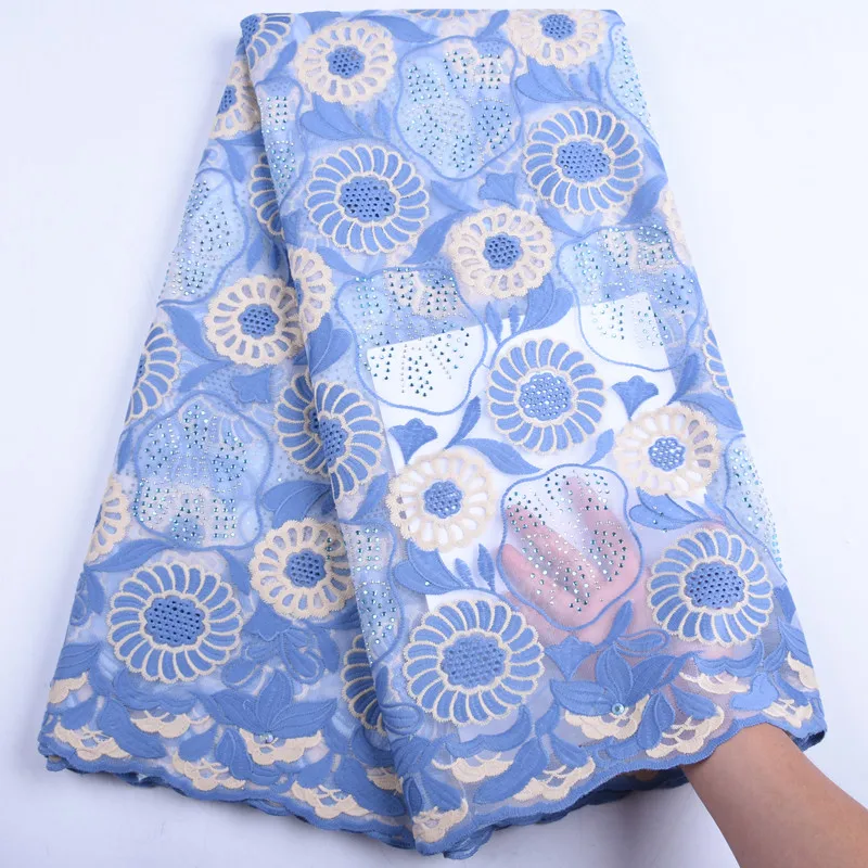 Высококачественное французское Тюлевое кружево африканская кружевная ткань