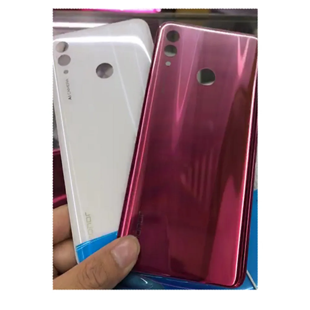 Задняя панель стеклянная задняя крышка батарейного отсека для Honor 10 lite Крышка