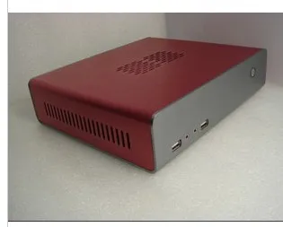 Itx компьютерный корпус алюминиевый мини itx компьютер маленький хост бокс diy
