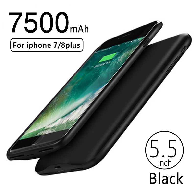 for iphone 8 plus Новейший Внешний чехол Gagaking для iphone X, XS, XSmax, XR, портативное зарядное устройство, чехол для apple X 6000 мАч, Ультратонкий внешний аккумулятор - Цвет: for iphone 8 plus