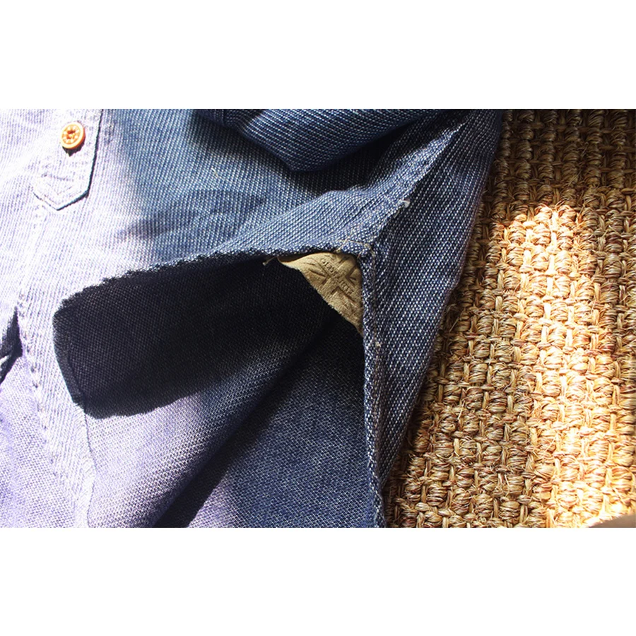 2018 Мужская рубашка с длинным рукавом рубашки нерегулярные карго Camisa Masculina Manga Curta