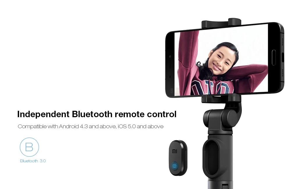 Оригинальная Xiaomi mi селфи-Палка с Bluetooth штатив портативный выдвижной монопод Ручной штатив держатель для Xiao mi huawei смартфон