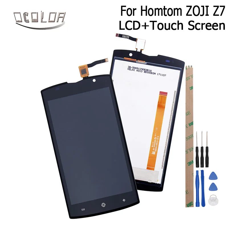 Ocolor для HOMTOM зоджи Z7 ЖК дисплей Дисплей и сенсорный экран планшета Ассамблеи
