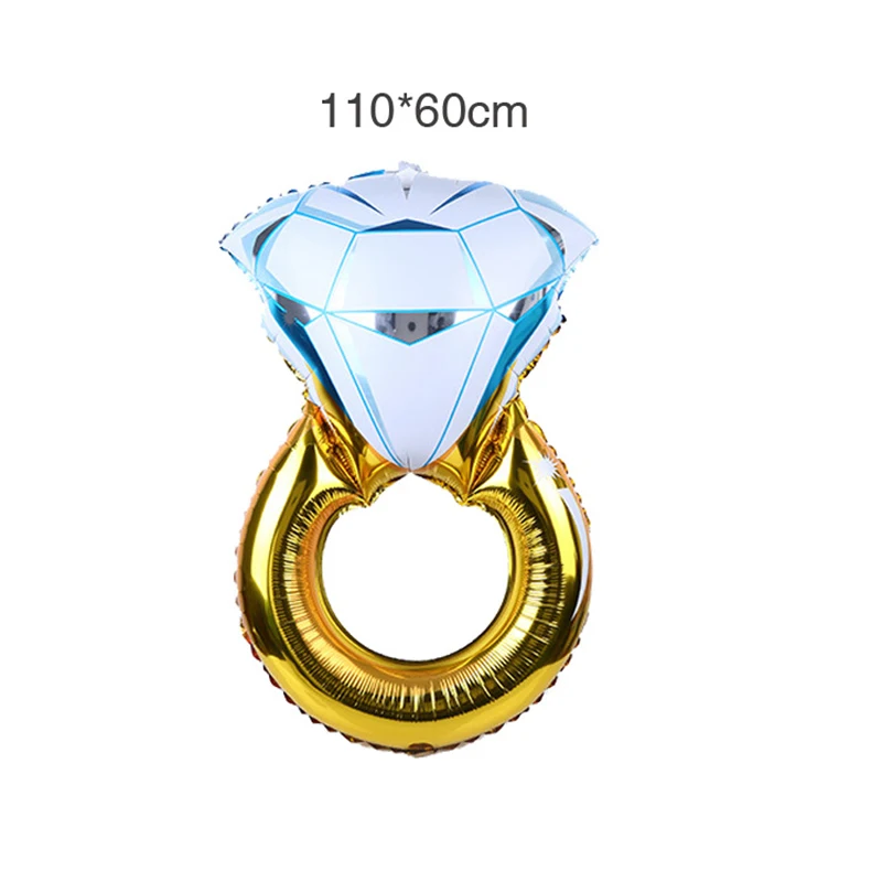 Любовник свадьба день рождения День Святого Валентина АЛМАЗНОЕ КОЛЬЦО шар