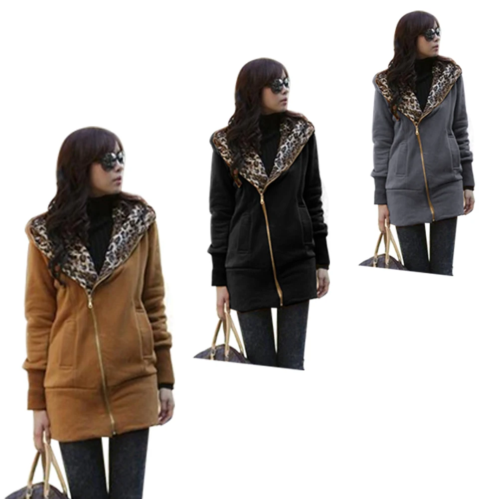 Осенне-зимняя женская однотонная плотная верхняя одежда зимнее пальто с