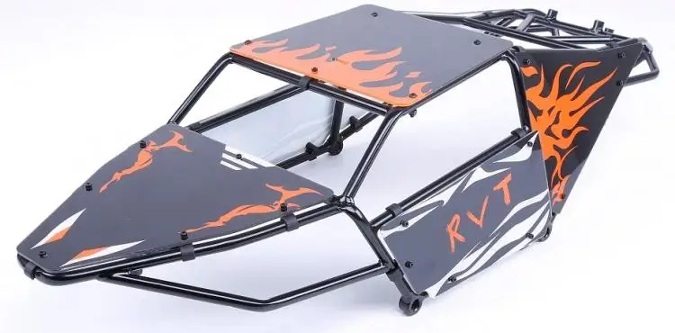 1/5 Baja 5T 5SC V2 стальная Песочная направляющая рулонная клетка с панелями| |