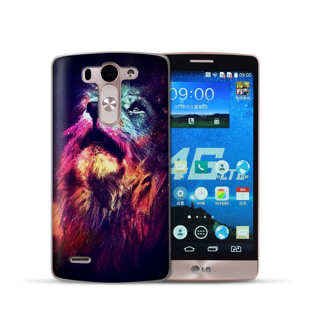 Чехол Weldone с изображением тигра льва для LG Q6 G6 X Power 2 Screen G4 G5 Q8 K7 K8 K10 2017 мягкие