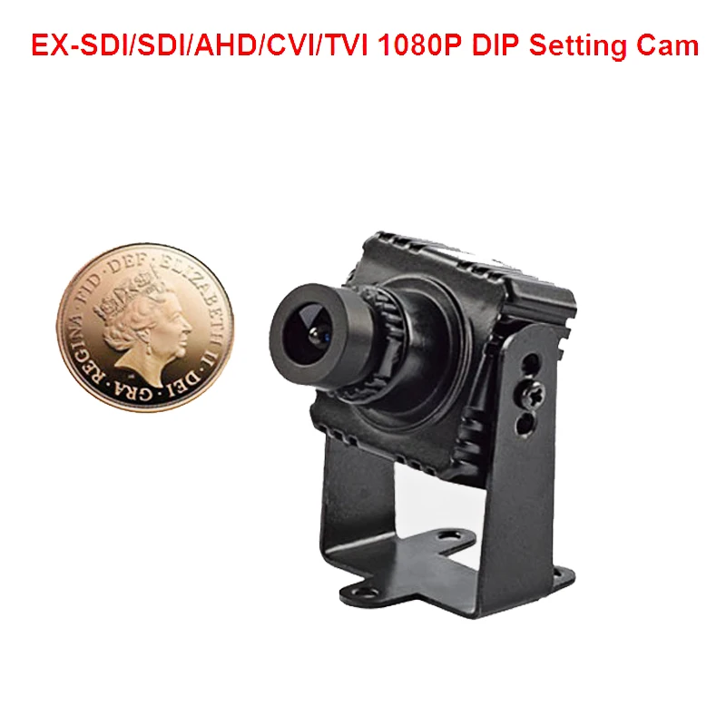 1080P супер мини HD SDI EX AHD CVI TVI Anlaog 6 в 1 камера видеонаблюдения DV система