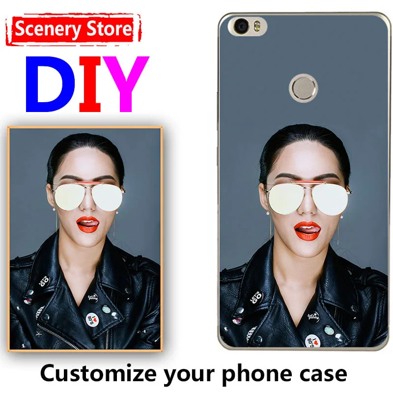 Custom DIY NAME Logo/Photo Cover phone Case For Xiaomi Mi Max Pro Prime 6.44&quot Print Picture Design Phone | Мобильные телефоны и