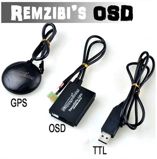 FPV Remzibi OSD + GPS APM/MWC/ARKBIRD/Rabbit/Pirate TTL кабель модуль | Игрушки и хобби