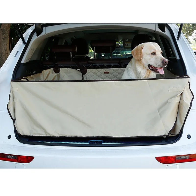 Dual-Use SUV Dog Cargo Liner Pet Seat Cover Mat for Truck dog cargo cover Car Protector Barrier | Дом и сад
