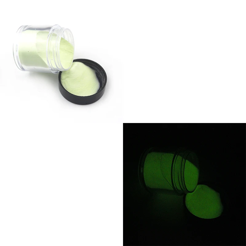 luminous green Акриловая пудра, цветная пудра для дизайна ногтей, акриловая пудра, мономер, акриловая пудра, цветные ногти Akrilik color Akryl - Цвет: luminous green