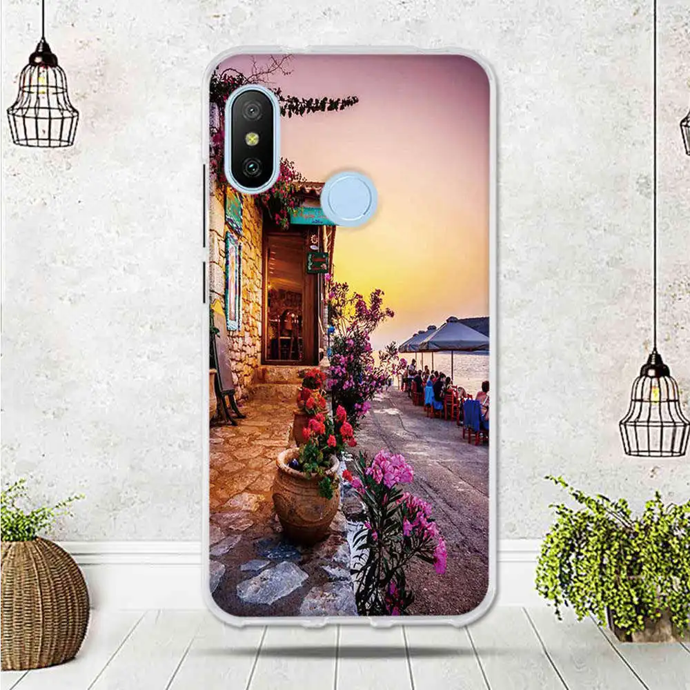 Для Сяо mi красный 6 Pro Чехол для мобильного телефона Xiaomi A2 Lite силиконовый чехол Cute