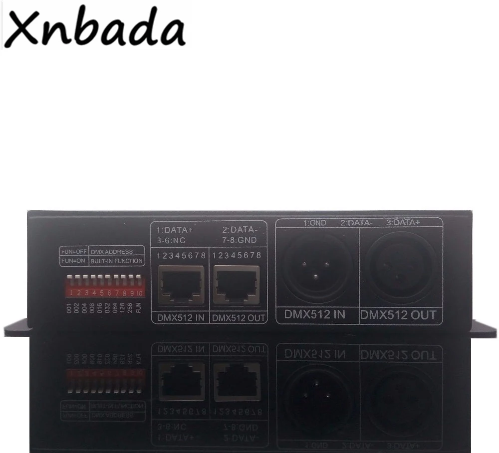 3CH * 8A DMX512 декодер RGB Led контроллер для WS2812B WS2812 Светодиодная лента освещение DC12 24V|rgb