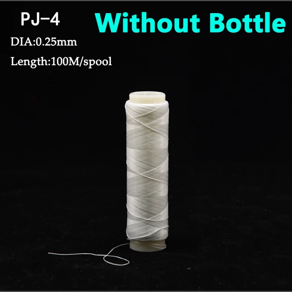 PJ-4 Without Bottle 1 шт. PJ1/2/3/4/5/7 высокая прочность полиэстер приманки упругой нити катушки морские рыболовные аксессуары невидимый для доставки прикорма и оснастки линии - Цвет: PJ-4 Without Bottle