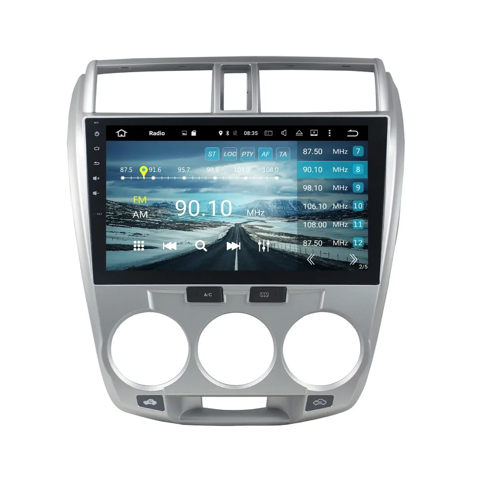2G ram 10 1 &quotAndroid6.0 HD Автомобильный dvd gps для Honda City 2006 2007 2008 2009 2010 2011 2012 2013 с 4G wifi bluetooth rom
