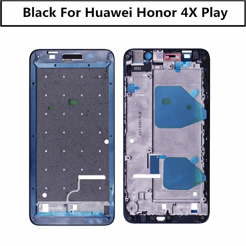 Средняя сменная рамка для huawei Honor 4C 4X 5A 5X 6X Play полный ободок средней рамки корпуса запасная часть для huawei 6X Play - Цвет: For Huawei 4X Play