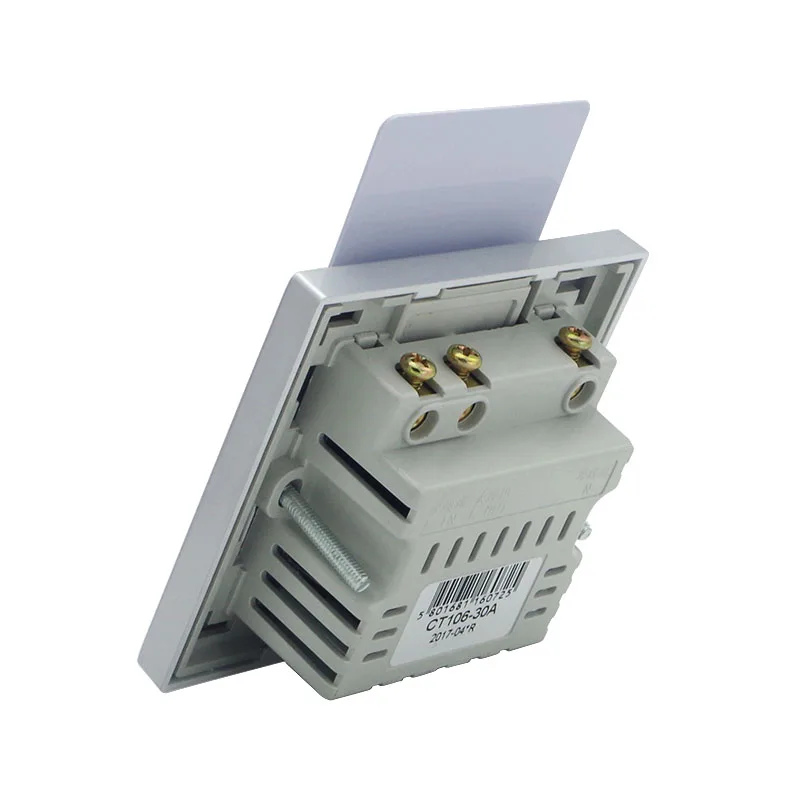 Настенные переключатели для контроля доступа серебристые 30A 220 В 125 кГц