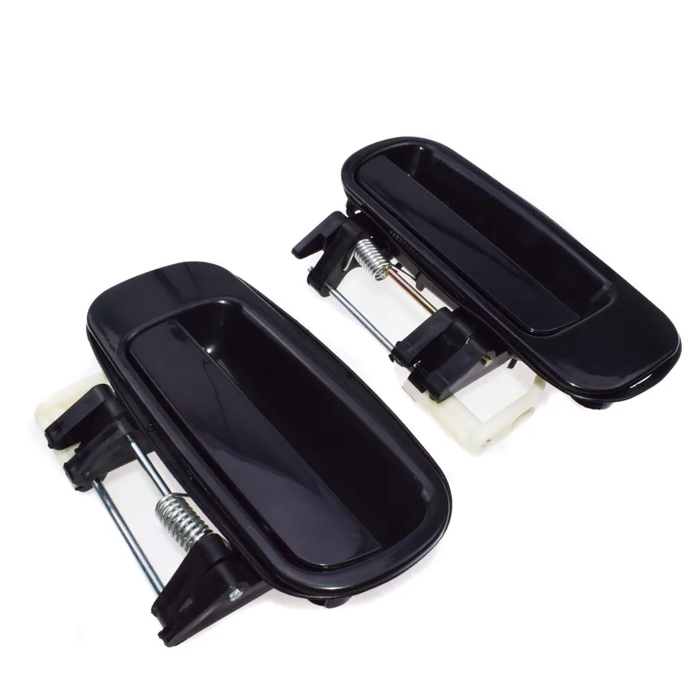 Rear Right &amp Left Outside Door Handle RL RR Black For Toyota Camry 1992 1993 1994 1995 1996 69240-33010 69230-33010 2.2L 3.0L |