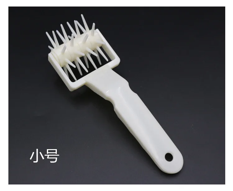 1Pcs New Plastic Pizza Cutters Wheels Tools Pastry Dough Roller Baking Pie Docker Kitchen Accessories