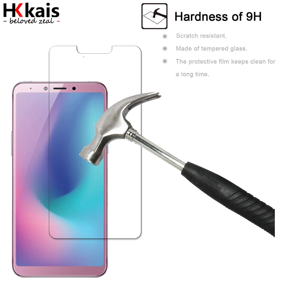 Закаленное стекло HKKAIS для samsung Galaxy A6S Защитная пленка экрана|Защитные стёкла и
