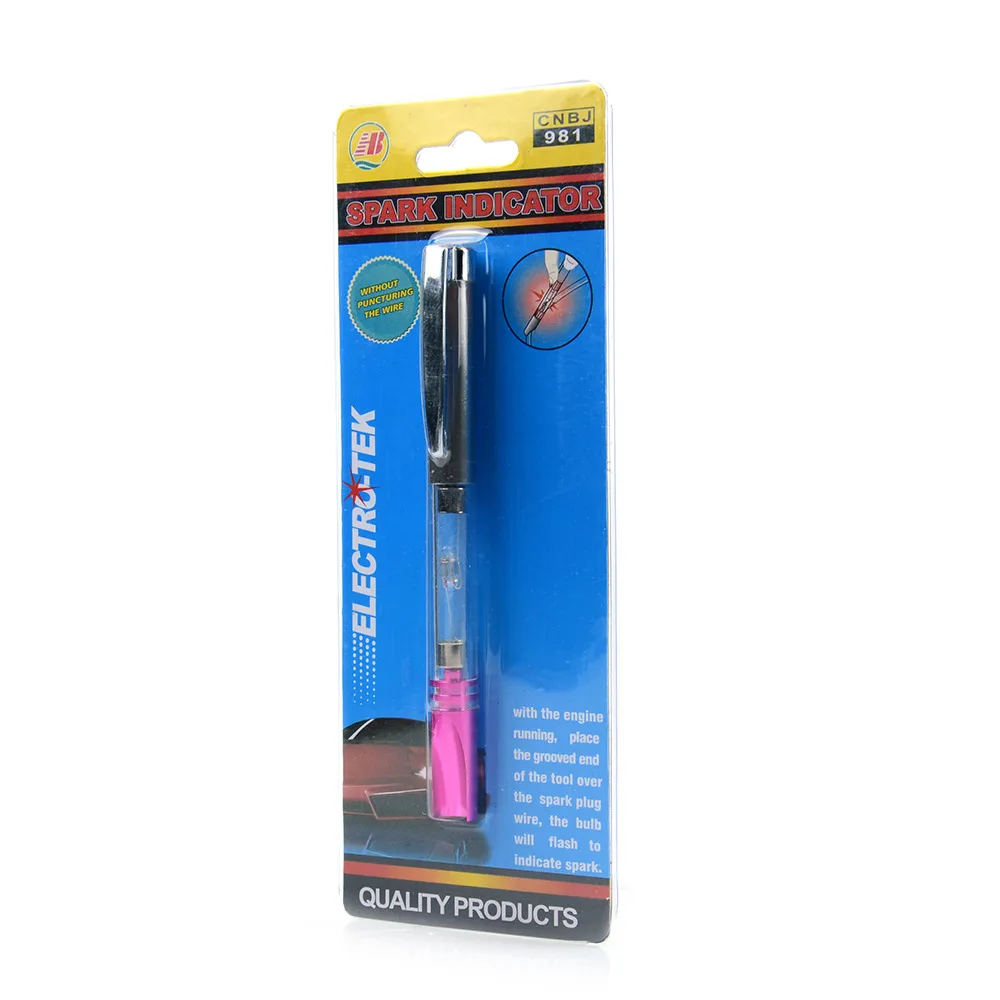 Spark Indicator Новая Универсальная автомобильная Регулируемая Катушка зажигания, тест на искру цепи er, Безопасный инструмент для предотвращения огня, высокое качество, низкая цена - Цвет: Spark Indicator