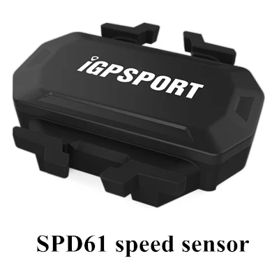 I gps-порт IGS50E компьютер gps Велоспорт Bluetooth 4,0 ANT+ велосипед беспроводной компьютер цифровой спидометр подсветка IPX7 водонепроницаемый - Цвет: SPD61 speed sensor