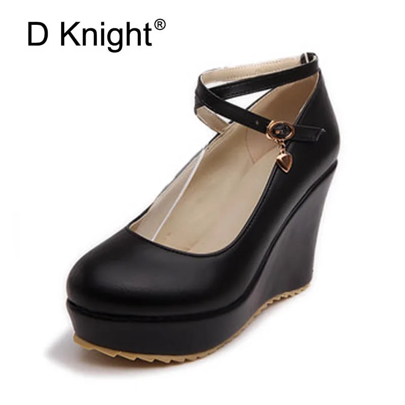 Женские туфли лодочки на высоком каблуке с перекрестной пряжкой и ремешком