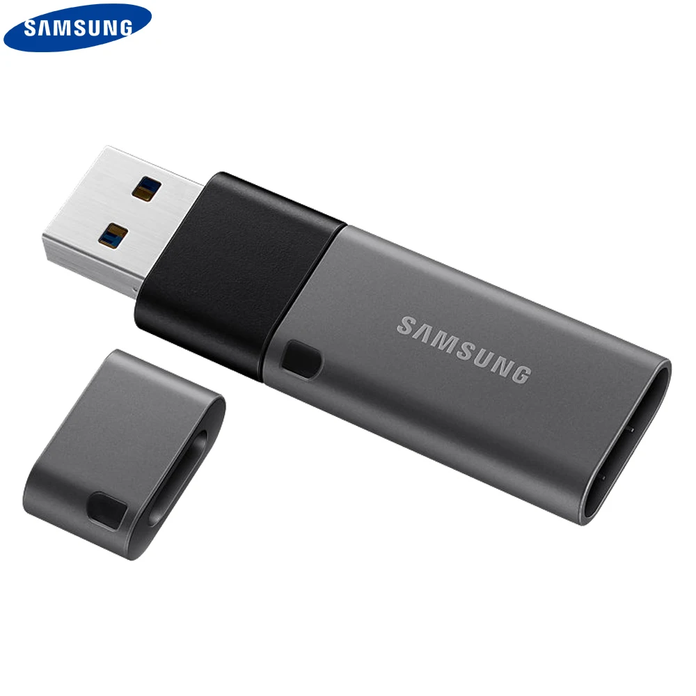 Samsung Usb флэш накопитель 32 ГБ 64 128 г 256 двойной порт флеш диск Usb3.1 Тип C Pendrive Memory Stick