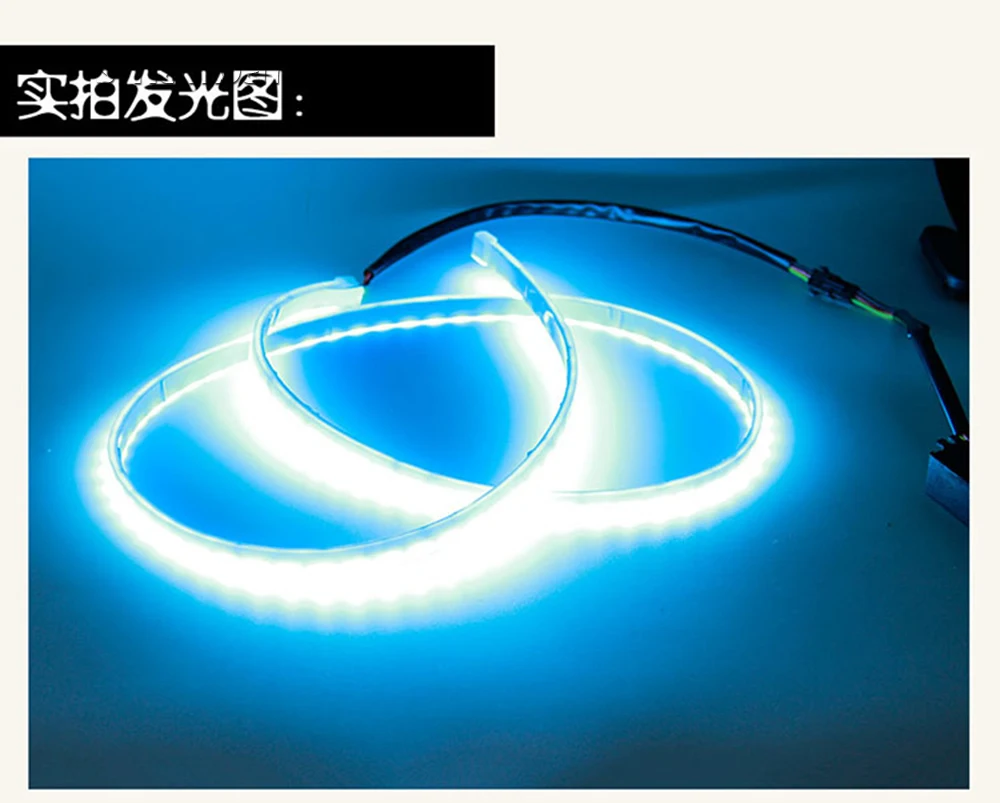 Багажник автомобиля коробка света двухцветный типа потока DRL свет с сторона