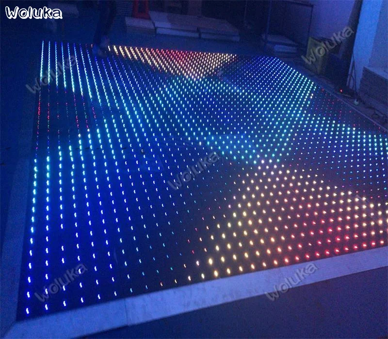 Stage equipment LED full-color video flooring wedding performance stage floor lamp CD50 W03 | Освещение