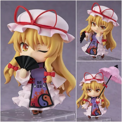 Touhou проект фигурку Якумо Юкари милый Nendoroid 442 # Модель игрушечные лошадки ПВХ