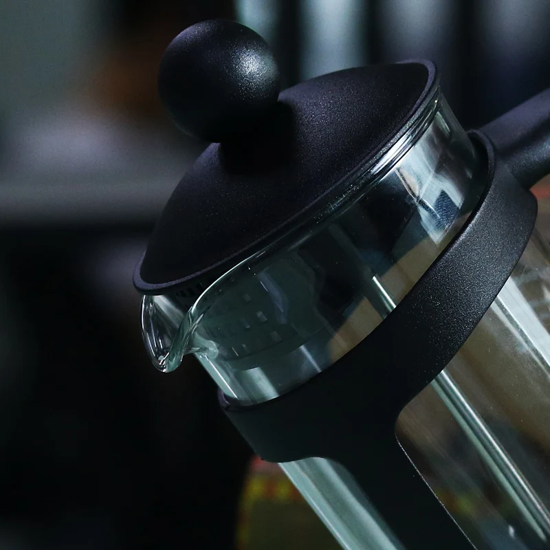 Большой лучший французский пресс Bodum кофейник с изолированным фильтром поршень