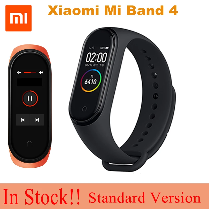 Xiaomi mi Band 4 глобальная Версия смарт-браслет AMOLED экран mi band 4 Band 4 Smartband фитнес-Браслет спортивный водонепроницаемый браслет