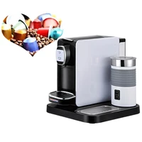 19 bar automatic espresso coffee maker capsule coffee machine with milk frother for home or office use