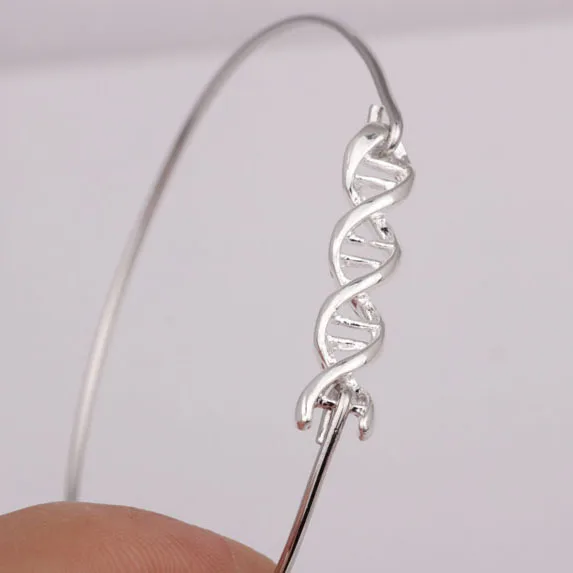 Женский браслет с двойным кольцом посеребренные браслеты YP2571|silver bangle bracelet|bangle